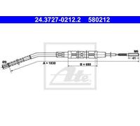 CABLE, PARKING BRAKE FOR BMW E30 ATE 24.3727-0212.2