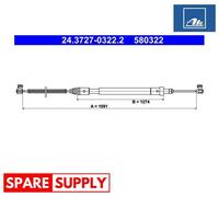 CABLE, PARKING BRAKE FOR CITROËN XSARA ATE 24.3727-0322.2