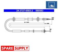 CABLE, PARKING BRAKE FOR FIAT EGEA ATE 24.3727-0583.2