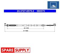CABLE, PARKING BRAKE FOR FIAT GRANDE PUNTO PUNTO ATE 24.3727-0575.2