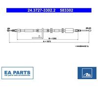ATE 24.3727-3302.2 Handbrake cable