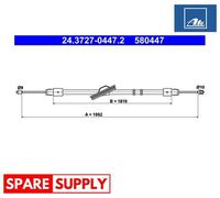 CABLE, PARKING BRAKE FOR MERCEDES-BENZ C219 W211 S211 ATE 24.3727-0447.2