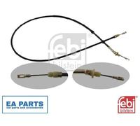 Cable, parking brake for MERCEDES-BENZ W163 FEBI BILSTEIN 34395 fits Right Rear