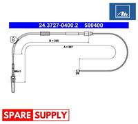 CABLE, PARKING BRAKE FOR MERCEDES-BENZ W168 ATE 24.3727-0400.2