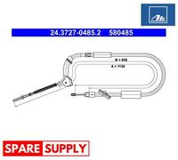 CABLE, PARKING BRAKE FOR MERCEDES-BENZ W169 ATE 24.3727-0485.2