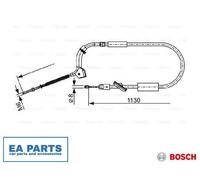 Cable, parking brake for MERCEDES-BENZ W169 BOSCH 1 987 482 490