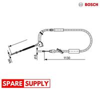 CABLE, PARKING BRAKE FOR MERCEDES-BENZ W169 BOSCH 1 987 482 490 NEW
