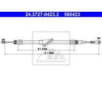CABLE, PARKING BRAKE FOR MERCEDES-BENZ W202 S202 C208 A208 ATE 24.3727-0423.2