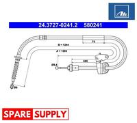 CABLE, PARKING BRAKE FOR MINI R56 R57 R58 R59 ATE 24.3727-0241.2