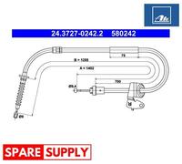 CABLE, PARKING BRAKE FOR MINI R56 R57 R58 R59 ATE 24.3727-0242.2