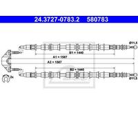 CABLE, PARKING BRAKE FOR OPEL ASTRA CLASSIC G ASTRA G ATE 24.3727-0783.2