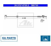 Cable, parking brake for OPEL CORSA C ATE 24.3727-0755.2