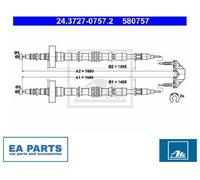 Cable, parking brake for OPEL ZAFIRA A ATE 24.3727-0757.2