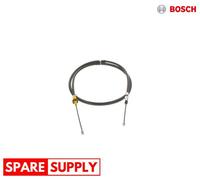 CABLE, PARKING BRAKE FOR PEUGEOT 206 BOSCH 1 987 477 587