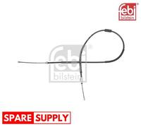 CABLE, PARKING BRAKE FOR PEUGEOT 306 FEBI BILSTEIN 17913 FITS LEFT REAR