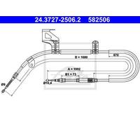 CABLE, PARKING BRAKE FOR SKODA SUPERB ATE 24.3727-2506.2