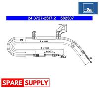 CABLE, PARKING BRAKE FOR SKODA SUPERB ATE 24.3727-2507.2