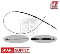 CABLE, PARKING BRAKE FOR VW CADDY FEBI BILSTEIN 36957 FITS LEFT REAR, RIGHT REAR