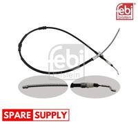 CABLE, PARKING BRAKE FOR VW FEBI BILSTEIN 36711 FITS RIGHT REAR, LEFT REAR
