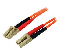 CABLE PATCH A FIBRE OPTIQUE DUPLEX 50/125 30M LC - LC, orange