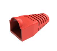Cable Plug Protectors, Strain Relief Plug Protectors Pack Of 300 Multicolor For 5.5-6.5mm Cables(Red)