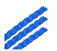 Cable Protector,2M 8/10/12mm Protection Sleeving Spiral Wound Flexible Wire Organizer Insulation Sleeve(Blue,12mm)