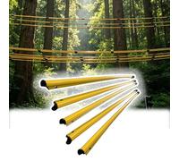 Cable Protector,High Voltage Insulating Cover-Up Tube 10kV - 3M Electrical Conductor Protective Sleeve for Live Working (5pcs) - Durable Barrier Hose for Safety and Performance