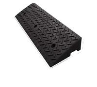 Cable Protector Ramp Rubber and Plastic Step Pad Ramp Curb Household Car Road Threshold Climbing Triangle Speed Bump Uphill Slope, Along The(100x38x14CM)