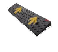 Cable Protector Ramp Rubber and Plastic Step Pad Ramp Curb Household Car Road Threshold Climbing Triangle Speed Bump Uphill Slope, Along The(100x30x11CM)