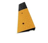 Cable Protector Ramp Rubber Step Pad Ramp Curb Household Car Road Threshold Climbing Triangle Speed Bump Uphill Slope, Along The Ladde(99.4x25x7CM)