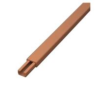 Cable Protectors For Wires, Cable Trunking Raceway, Square Cable Hiding Kit, Cable Raceway Floor, Cord Covers For Wires On Floor/Baseboard/Wall(Brown,12 * 7)