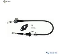 Clutch cable 3074 600 142 SACHS for HYUNDAI i10 I