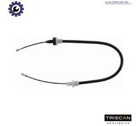 Clutch cable with automatic adjustment 8140 28247 TRISCAN for PEUGEOT CITROËN
