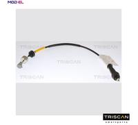 Clutch cable with automatic adjustment 8140 28247 TRISCAN for PEUGEOT CITROËN