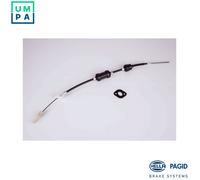 CABLE PULL CLUTCH CONTROL 8AK 355 700-301 FOR LANCIA 176 B2.000 1.1L 4cyl Y