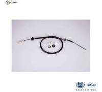 CABLE PULL CLUTCH CONTROL 8AK 355 700-331 FOR FIAT 182 A2.000 1.7L 4cyl MAREA