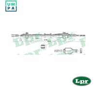 LPR C0112C Clutch Cable