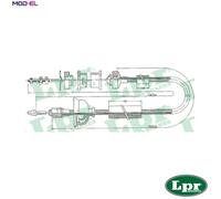 CABLE PULL CLUTCH CONTROL C0170C FOR PEUGEOT 405//I/Break K5A 1.4L D6A 1.9L