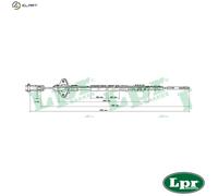 LPR C0234C Clutch Cable