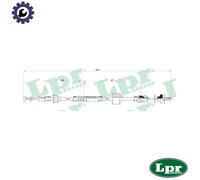 CABLE PULL CLUTCH CONTROL C0455C FOR VW FLIGHT/CLASSIC DERBY POLO/Van LUPO 1.4L