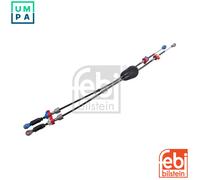 Manual Gear Cable Fits Nissan Qashqai I (J10E) 2006-14 OE 34413JD05A Febi 188198