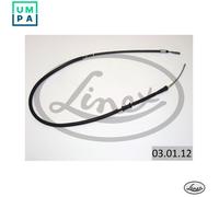 CABLE PULL PARKING BRAKE 03.01.12 FOR AUDI ACE/ABK/ABT 2.0L AAZ/1Z 1.9L 4cyl 80