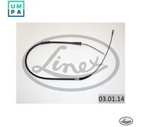 Handbrake cable Right 03.01.14 LINEX for AUDI 100 C3 Saloon 100 C3 Avant