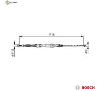 5x ✅Fits BOSCH 1 987 482 378 Cable Pull, parking brake 1 987 482 378 ⭐UK Seller⭐