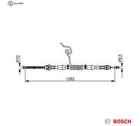 BOSCH 1 987 482 462 Handbrake cable