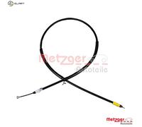 METZGER 1.RE006 Handbrake cable