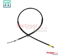 METZGER 1.RE006 Handbrake cable