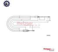 CABLE PULL PARKING BRAKE 10.6036 FOR PEUGEOT 207/207+ KFT /KFV 1.4L 8FR 1.4L