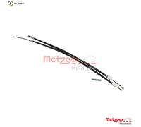 Handbrake cable Left Rear 10.6798 METZGER for RENAULT SCÉNIC II