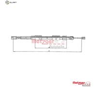 CABLE PULL PARKING BRAKE 10.720 FOR VW LT28-50//Platform/Chassis/Van/Bus 2.0L